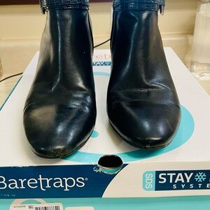 BareTraps Fabulous Black Ankle Boots